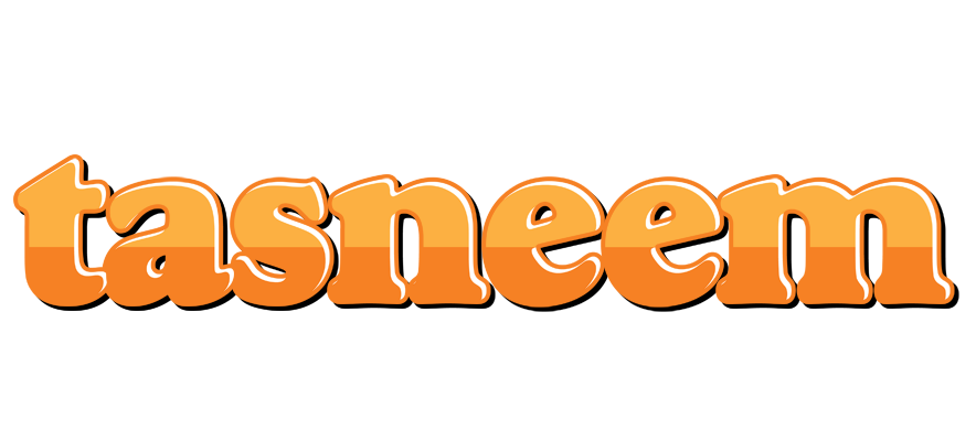 Tasneem orange logo
