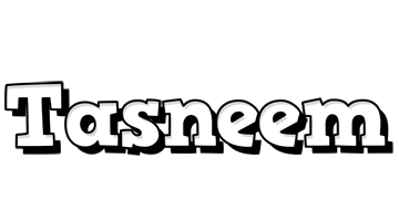 Tasneem snowing logo