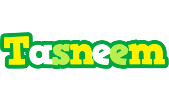 Tasneem soccer logo