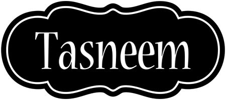 Tasneem welcome logo