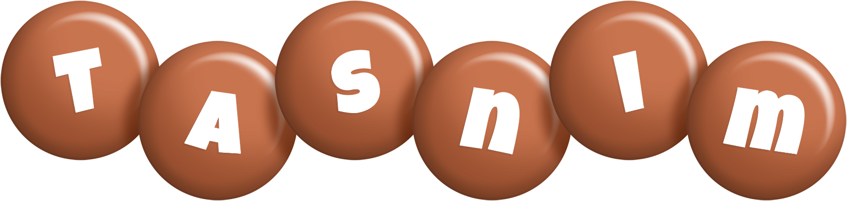 Tasnim candy-brown logo