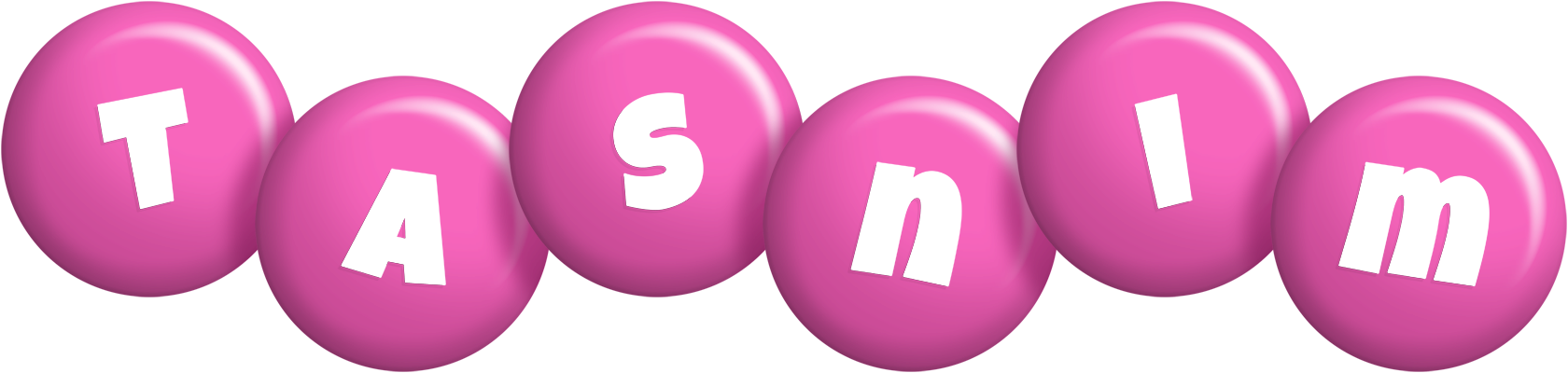 Tasnim candy-pink logo