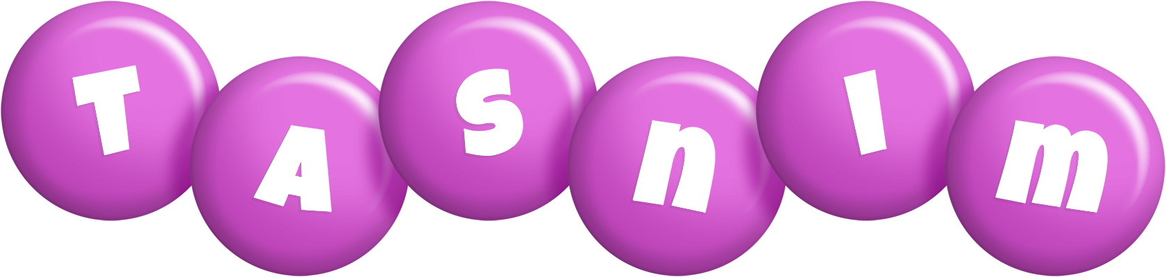 Tasnim candy-purple logo