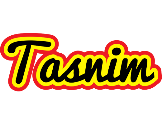 Tasnim flaming logo