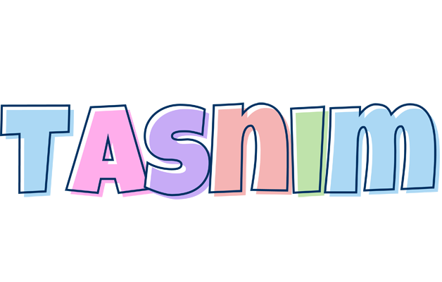 Tasnim pastel logo