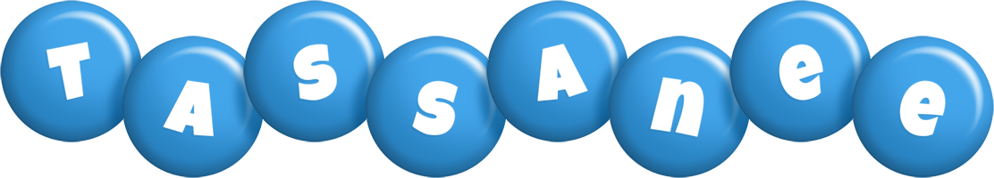 Tassanee candy-blue logo