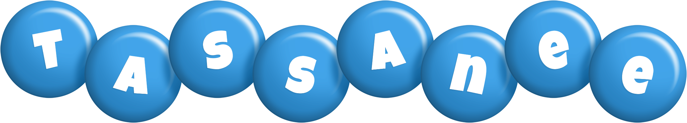 Tassanee candy-blue logo