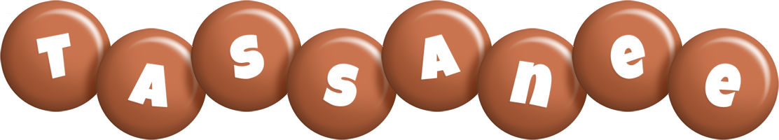 Tassanee candy-brown logo