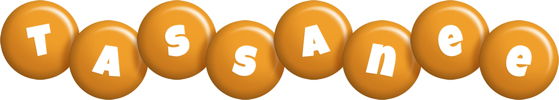 Tassanee candy-orange logo