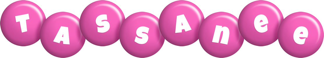 Tassanee candy-pink logo