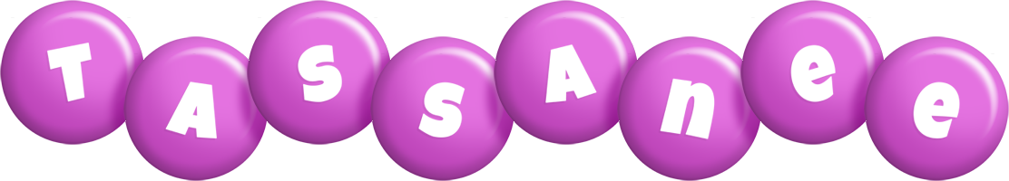 Tassanee candy-purple logo