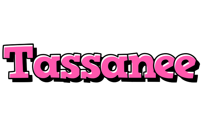 Tassanee girlish logo