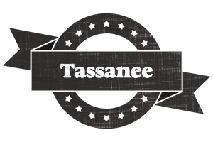 Tassanee grunge logo