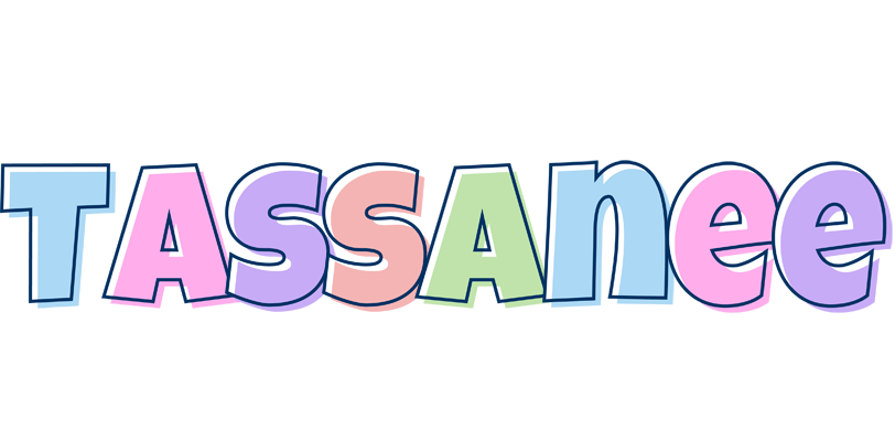 Tassanee pastel logo
