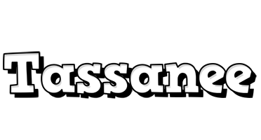 Tassanee snowing logo