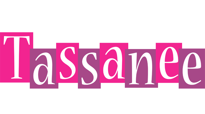 Tassanee whine logo