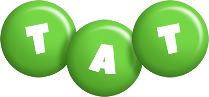 Tat candy-green logo