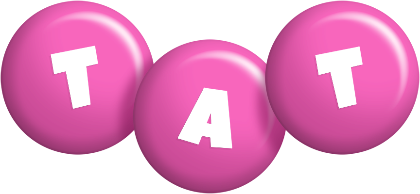 Tat candy-pink logo