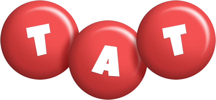 Tat candy-red logo
