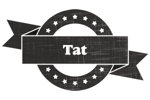 Tat grunge logo