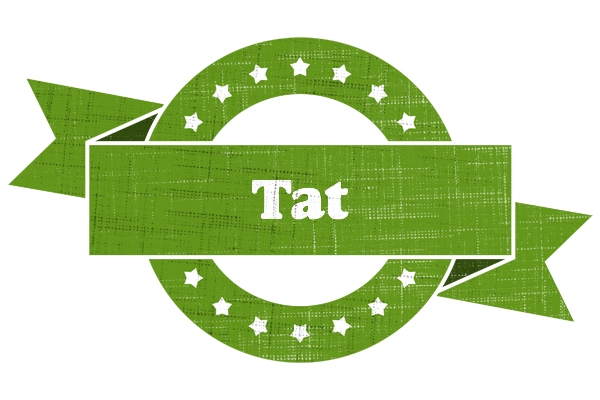 Tat natural logo