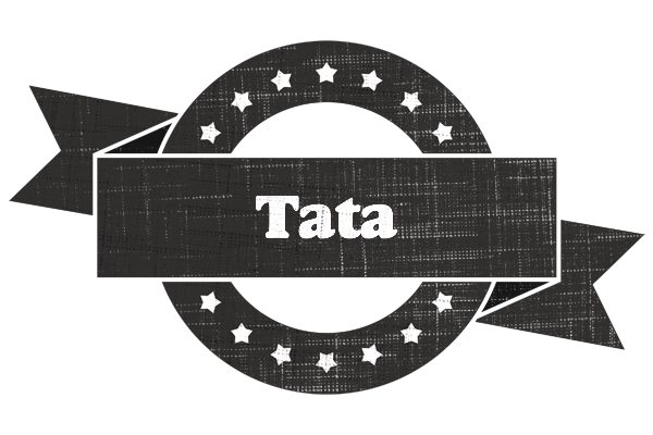 Tata grunge logo