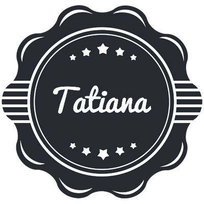 Tatiana badge logo