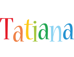 Tatiana birthday logo