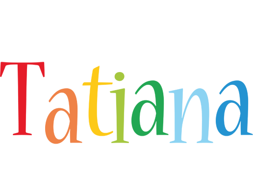 Tatiana birthday logo