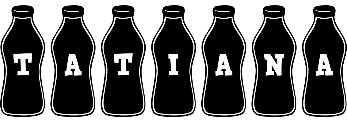 Tatiana bottle logo