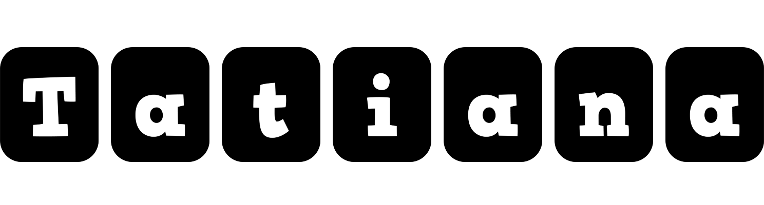 Tatiana box logo