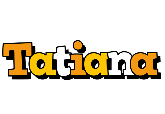 Tatiana cartoon logo