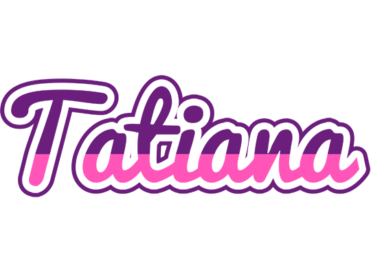 Tatiana cheerful logo