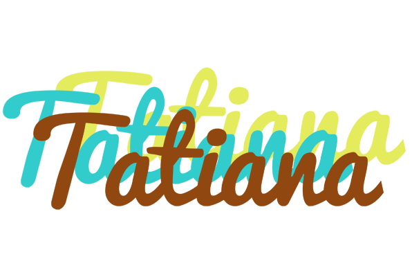 Tatiana cupcake logo