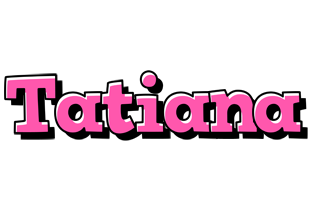 Tatiana girlish logo