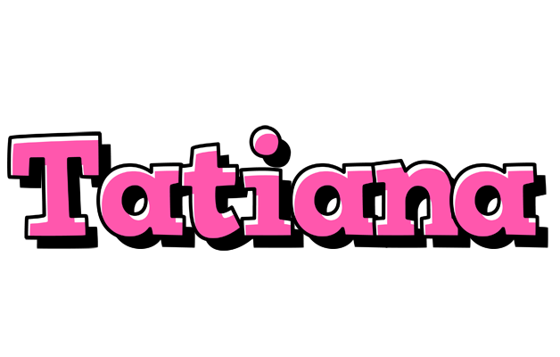 Tatiana girlish logo