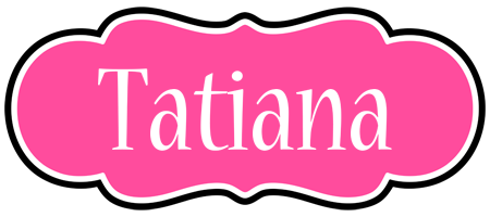 Tatiana invitation logo