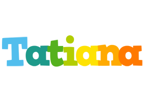 Tatiana rainbows logo