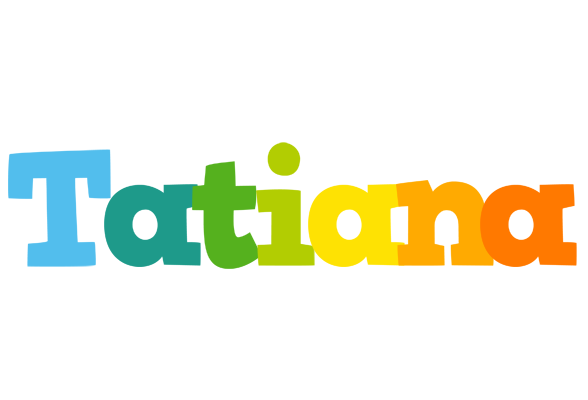 Tatiana rainbows logo