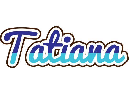 Tatiana raining logo