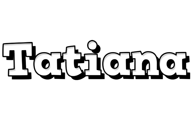Tatiana snowing logo