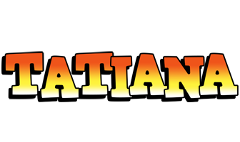 Tatiana sunset logo