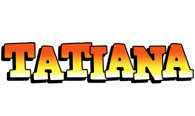 Tatiana sunset logo