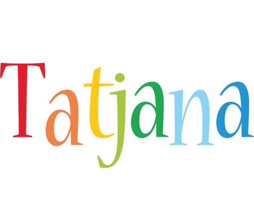 Tatjana birthday logo