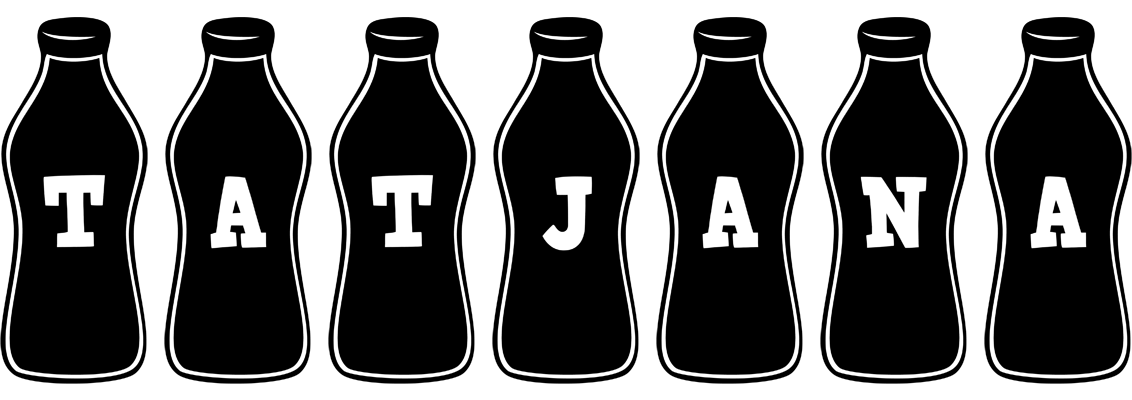 Tatjana bottle logo