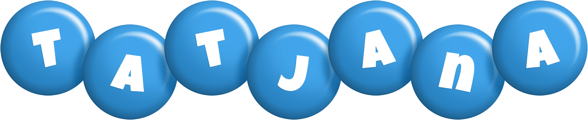 Tatjana candy-blue logo