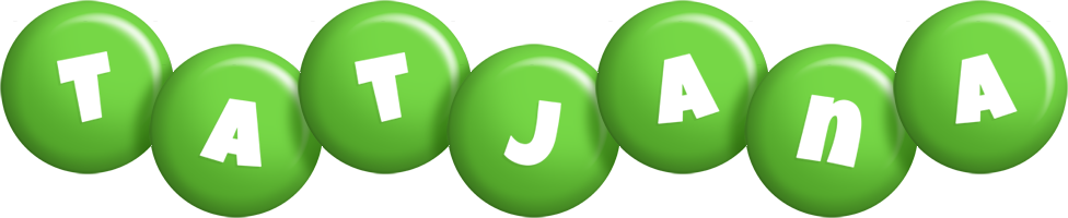 Tatjana candy-green logo