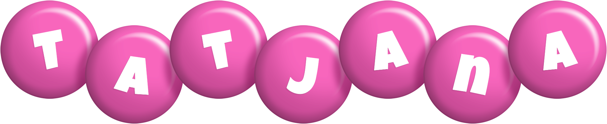 Tatjana candy-pink logo
