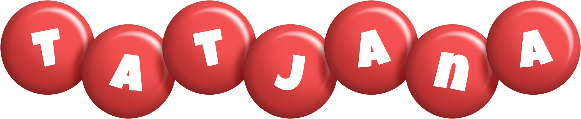 Tatjana candy-red logo