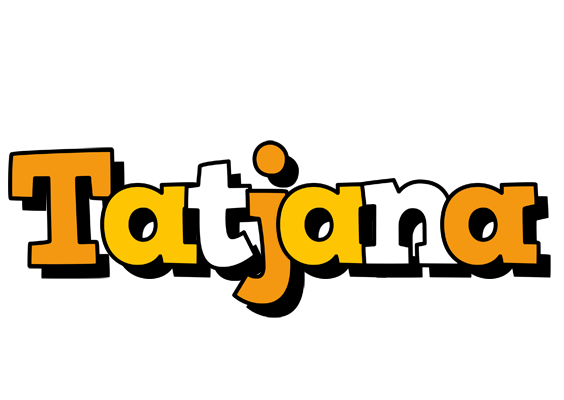 Tatjana cartoon logo
